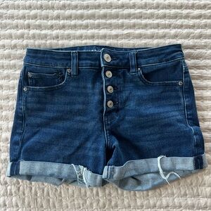 American Eagle Midi High Rise Short